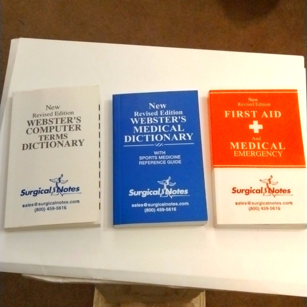 3 mini books
